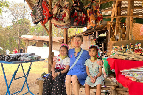 Long Neck Village, Silver Temple & Chiang Mai Top Sites Experience with temples entry tickets