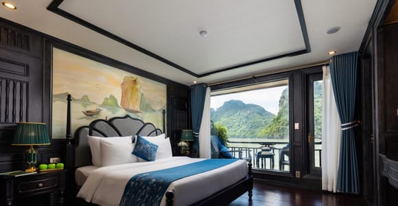 Hanoi: 2-Day Ha Long, Lan Ha Bay 5-Star Cruise with Balcony