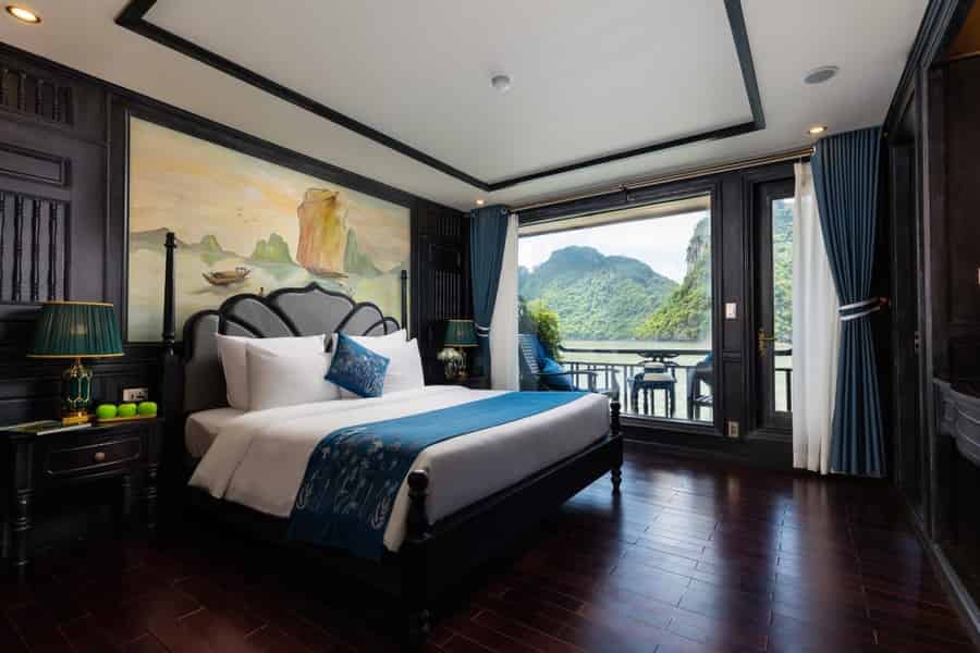 Hanoi: 2-tägige 5-Sterne-Kreuzfahrt in Halong-Bucht und Lan-Ha-Bucht mit Balkon. Foto: GetYourGuide