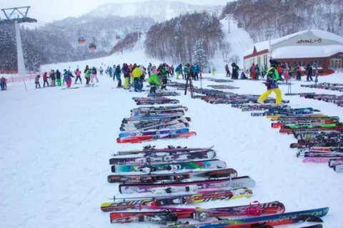 1-Day Ski Tour Package from Sapporo Station With Lesson