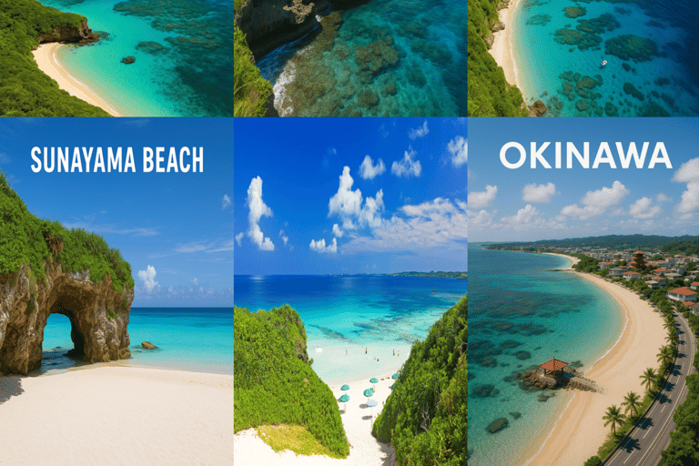 Okinawa Tour: Shurijo Castle, Cape Manza, Kouri &amp; Aquarium