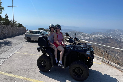 Santorini Panoramic ATV tour - Blue Domes & Volcanic Heights