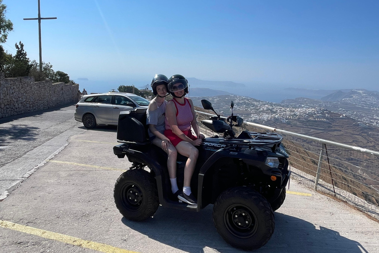 Santorini Panoramic ATV tour - Blue Domes & Volcanic Heights