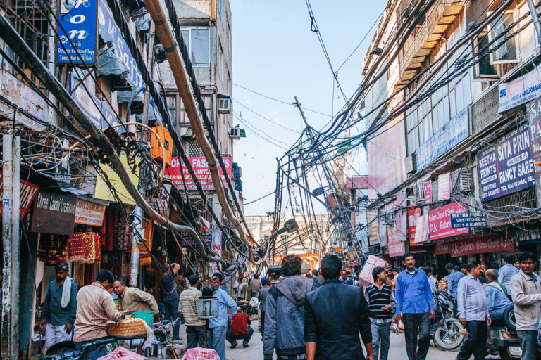 Old Delhi: City Tour with Tuk Tuk Ride at Chandni ChowkCar, Driver, Guide, Tuk Tuk, Entry Tickets &amp; Street Food