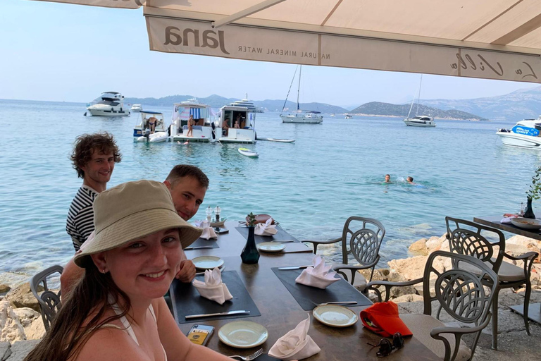 دوبروفنيك - جولة خاصة لمدة نصف يوم بالقارب الشراعي إلى جزر إلافيتي