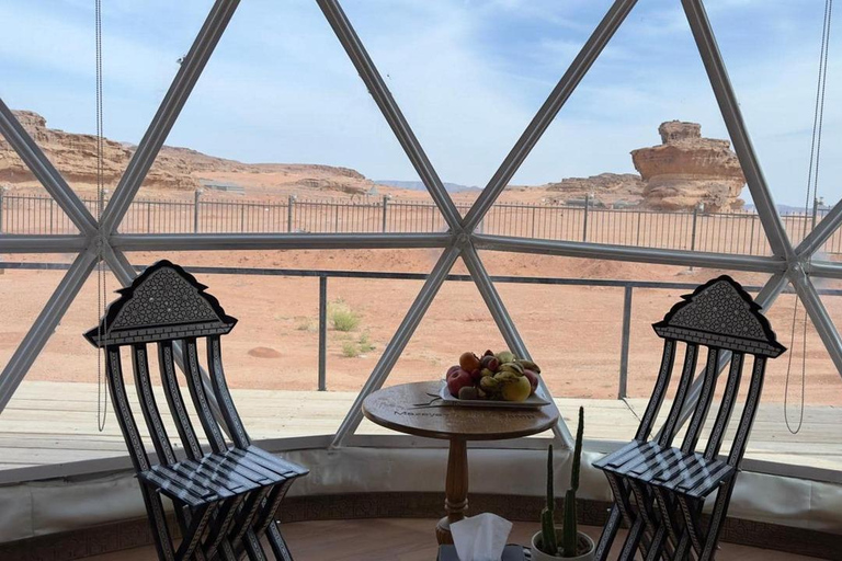 One night in Wadi Rum: Includes Dinner, Breakfast & 4x4 Tour All Inclusive