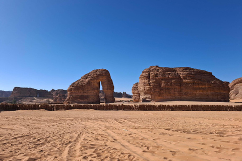 Al-Ula: Hegra, Old Town, and Rock Elephant walk tour