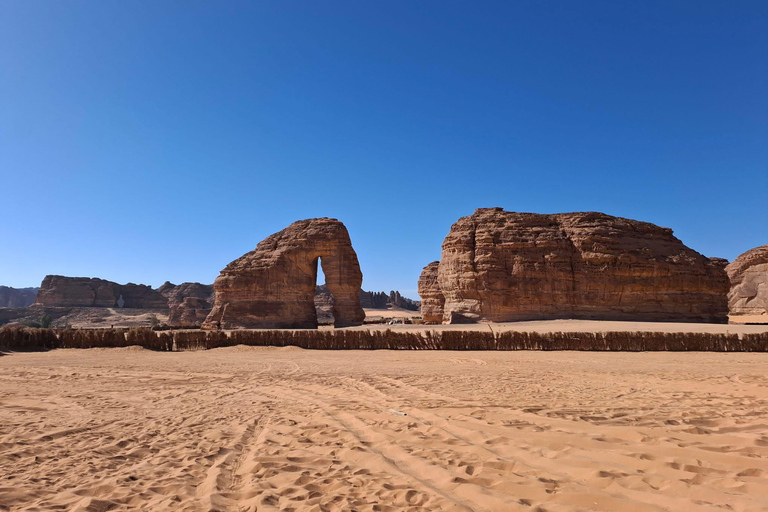 Al-Ula: Hegra, Old Town, and Rock Elephant walk tour