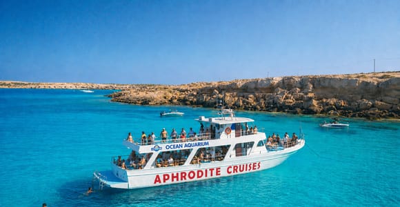Protaras: Blue Lagoon Cruise - Sea Caves & Turtle Cove