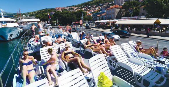 Dubrovnik: 3 Inseln Bootsausflug mit Getränken (FR, ES, EN)