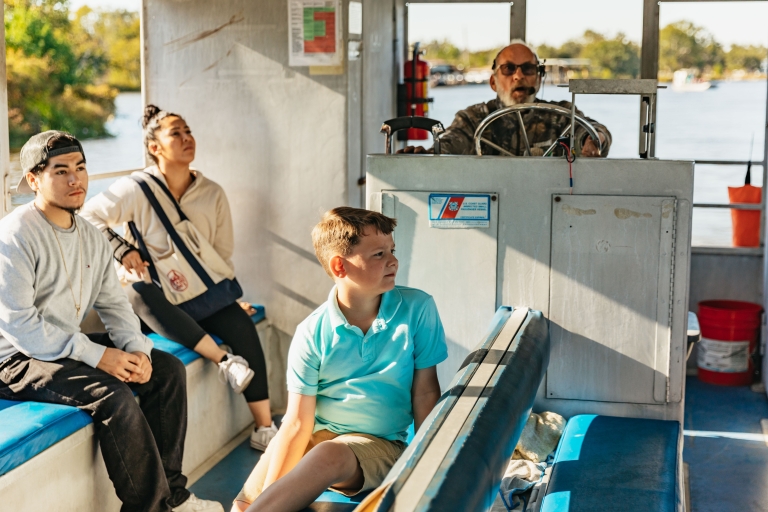 New Orleans Swamp Tour łodzią wycieczkowąSpotkaj się w miejscu spotkania