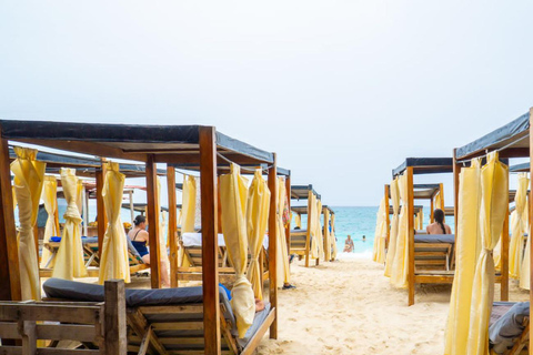 Daytour a Playa Tranquila VIP con ombrelloni, pranzo in autobus!