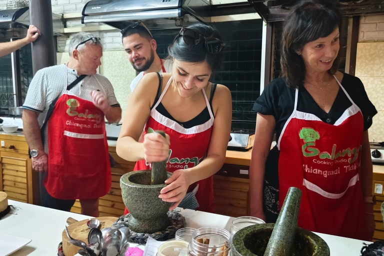 Chiang Mai: poranne lekcje gotowania, wizyta na lokalnym targuChiang Mai: poranne lekcje gotowania, studio gotowania Galangal
