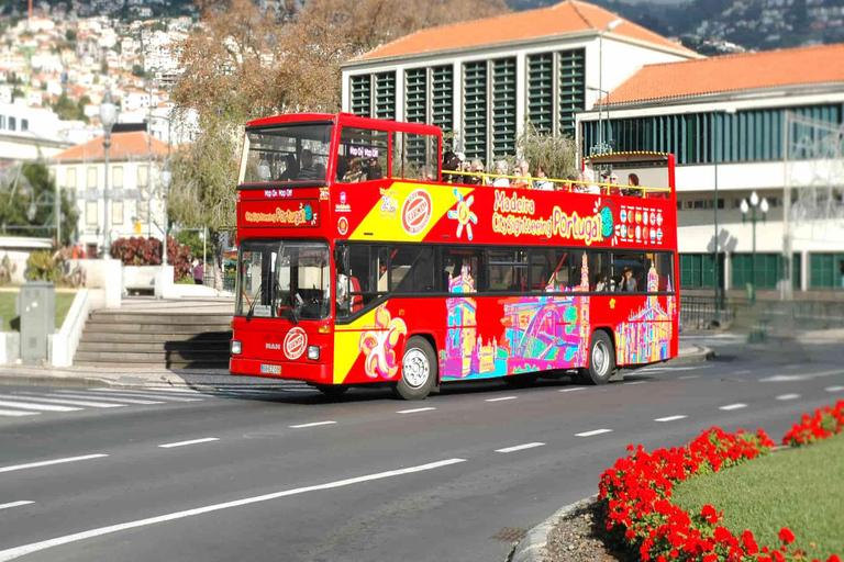 Funchal: City Sightseeing Hop-On Hop-Off Bus Tour 24-Hour Hop-On Hop-Off Bus Tour - Red Route