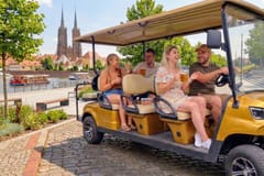 Breslau: Private Städtetour mit dem Golfcart mit UNBEGRENZTEM Bier