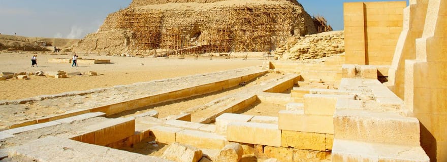 Au départ du Caire : Visite de Saqqara et des pyramides de Memphis