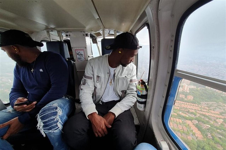 Medellín: Helicopter Tour with Hotel Pickup