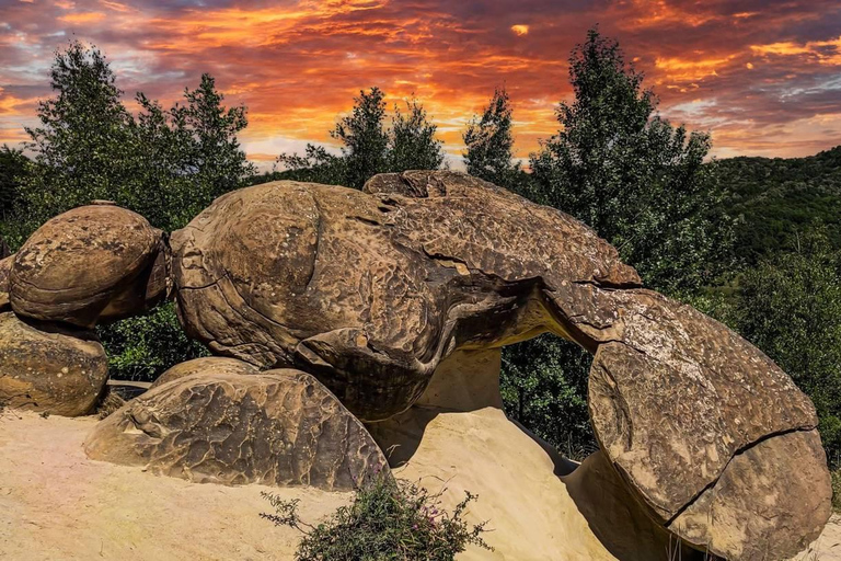 Mud Volcanoes & Trovants, Bison Sanctuary, Waterfall, Lakes.