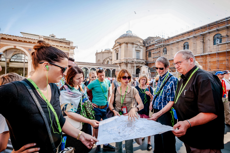 Roma: Tour dei Musei Vaticani, della Cappella Sistina e della Basilica di RomaTour privato in francese