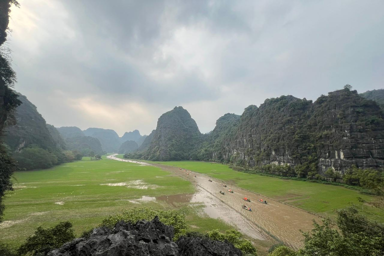 From Hanoi: Ninh Binh- Hoa Lu-Tam Coc- Mua Cave- Highlight