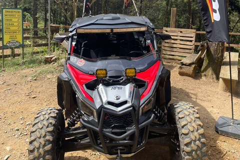 Medellín: Guided forest tour in SxS / UTV in Can-Am Turbo RR XRS 200hp Medellín: Guided forest tour on a Can-Am Turbo RR XRS 200hp UTV