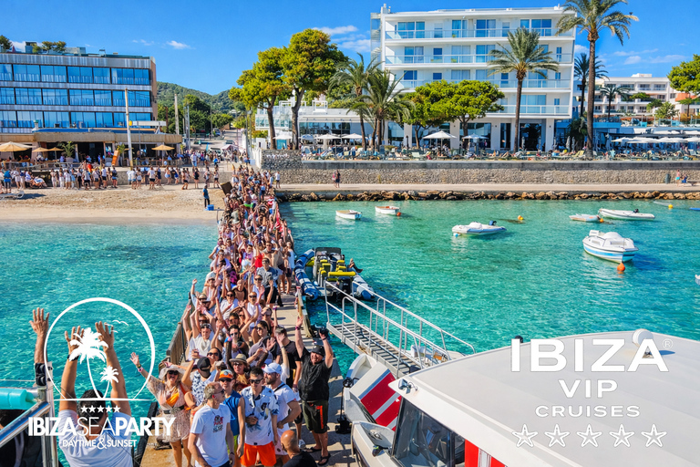 Ibiza: VIP Catamaran Party with DJ, Open Bar, Paella, and Nightclubs STANDARD TICKET