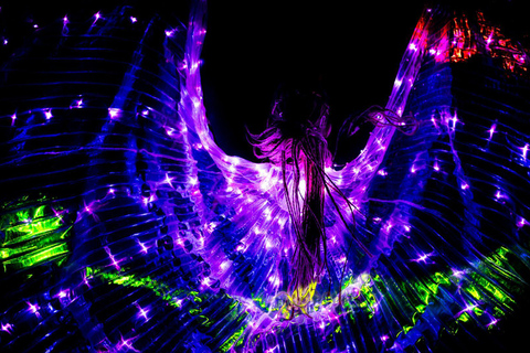 Prague: Underground Black Light Theatre Interactive Show