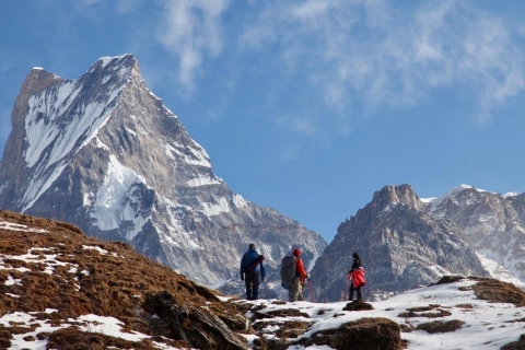 Pokhara: Trekking de 4 días por el Mardi Himal