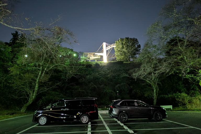 Osaka : visite nocturne du mont Ikoma avec la ligne d'horizon