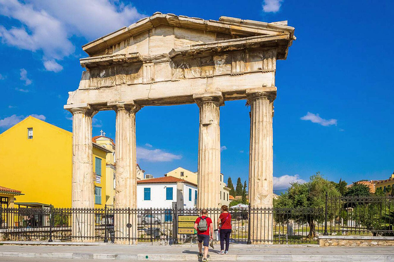 Atenas: Caça ao tesouro urbana particular com paradas para comer