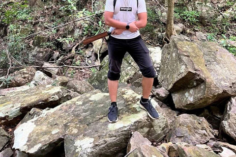 Langkawi Hidden Waterfall Hiking Tour with Thai Island Views