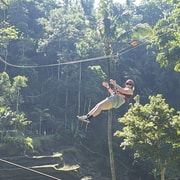 Bali/Ubud: Two-Way Zipline and Alas Harum Combo Tour