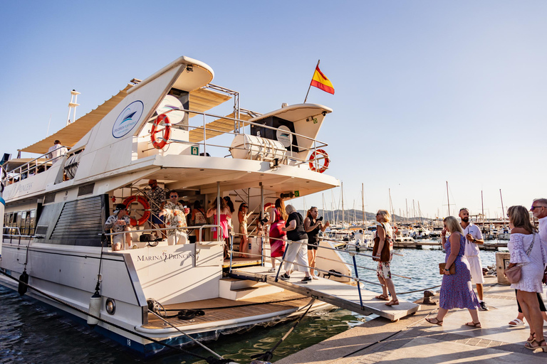 San Antonio: Sunset Boat Tour with Live Music & Drinks