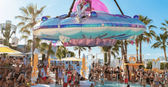 Ibiza Pool Party & Club Tour - O Beach & Superclub