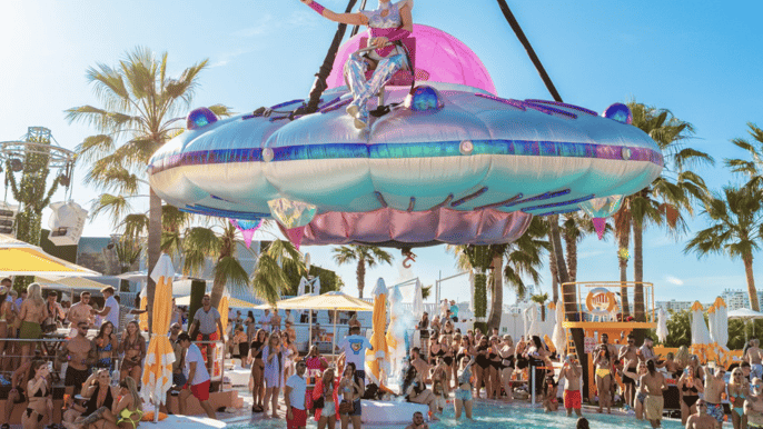 Ibiza Pool Party & Club Tour - O Beach & Eden Club