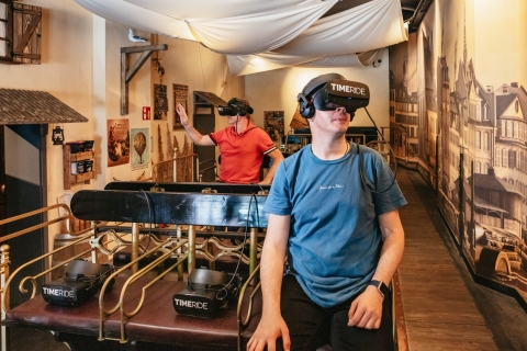 Frankfurt: TimeRide VR Time Travel Experience TicketTour in het Duits Tickets 2024
