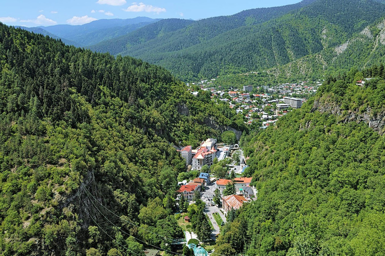 A trip to the town of Vardzia, Tmogvi Canyon, and Borjomi