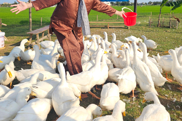 Hoi An: Duck Stop Eco Farm Experience with Duck Feeding