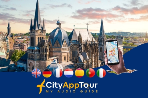 Aachen: Self-Guided City Walking Tour with Audio Guide Group Ticket (3-6 persons)