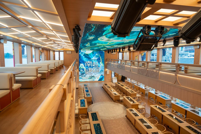Guangzhou: Jixiang Fang Cruise – A Floating Nanyue Palace Level 1, Front Row VIP-Adult Ticket