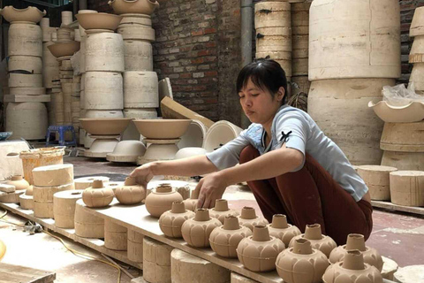 Hanoi : visite artisanale avec encens, fabrication de chapeaux ou de céramiquesVisite d&#039;une jounée des villages du chapeau, de l&#039;encens et de la céramique avec déjeuner