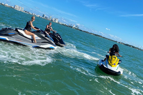 Jetski i Miami Jetski-tur i Miamis vackra vatten