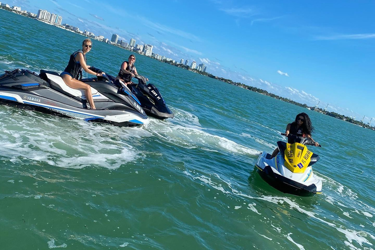 Jetski i Miami Jetski-tur i Miamis vackra vatten