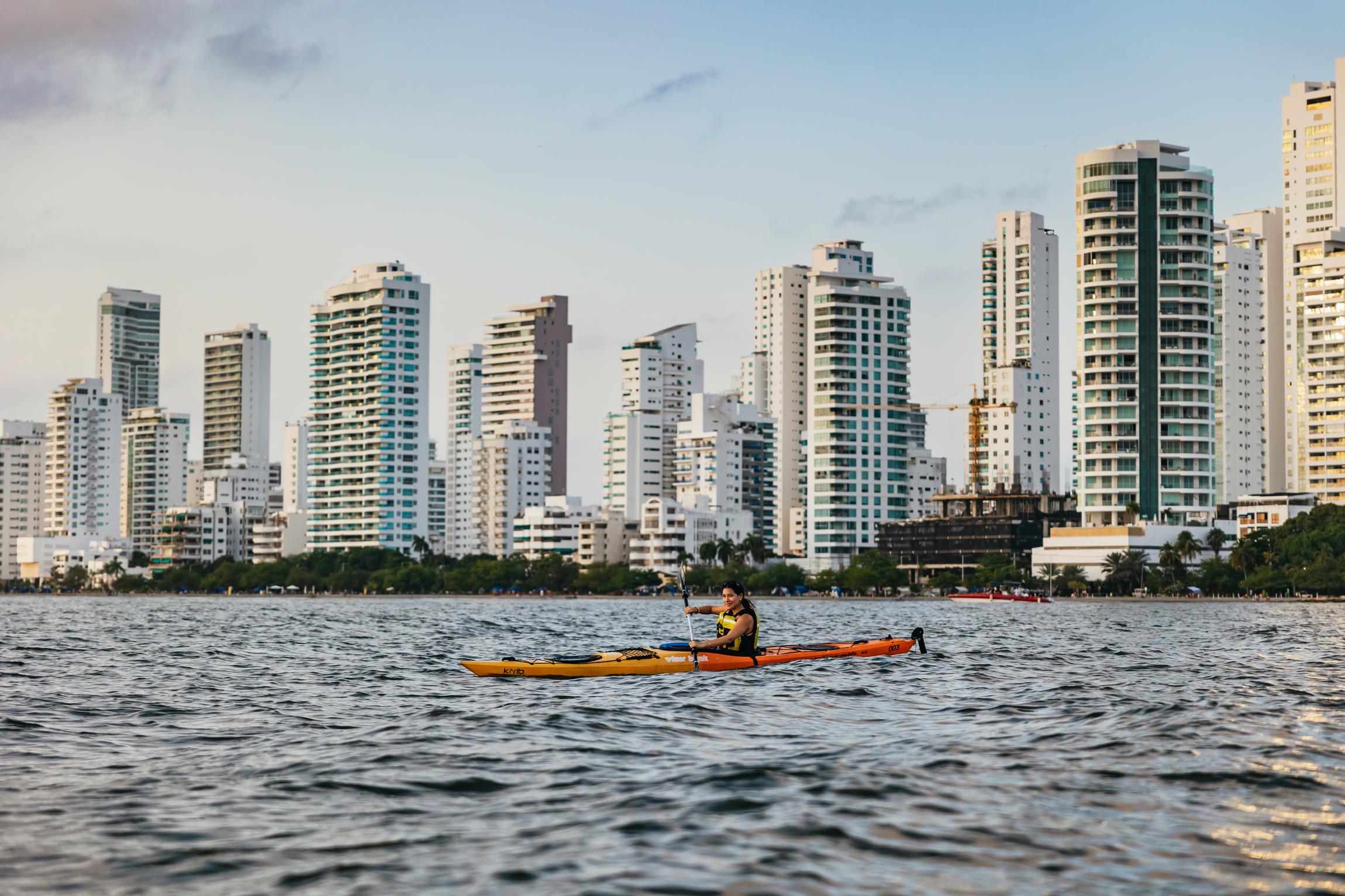Cartagena: Seekajaktour bei Sonnenuntergang
