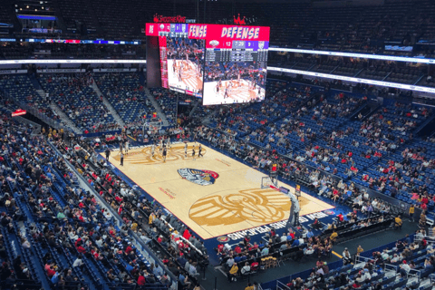 New Orleans: New Orleans Pelicans Basketball Game Ticket Floor