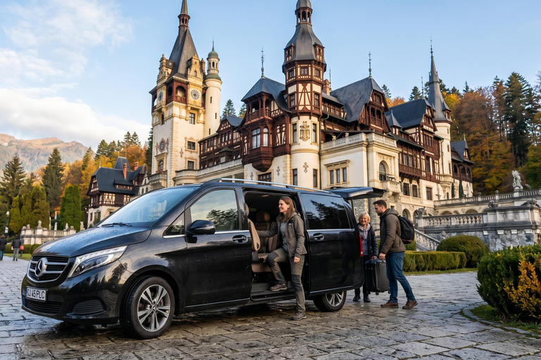 Skip-the-Line Dracula Castle, Peles, Cantacuzino & Brasov Skip-the-Line PRIVATE-MINIVAN-Entrance tickets are included