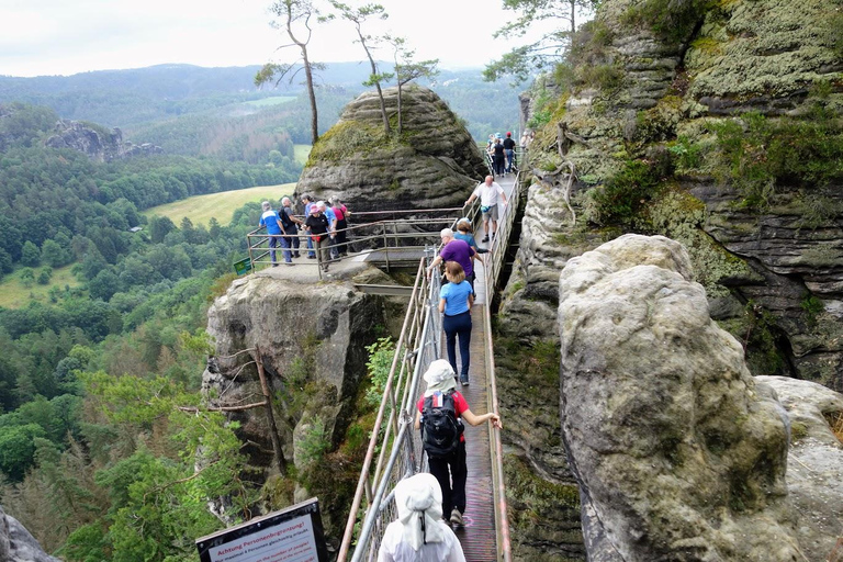 Scenic Bastei Bridge with Boat Tour & Lunch from Dresden Private Tailored Tour