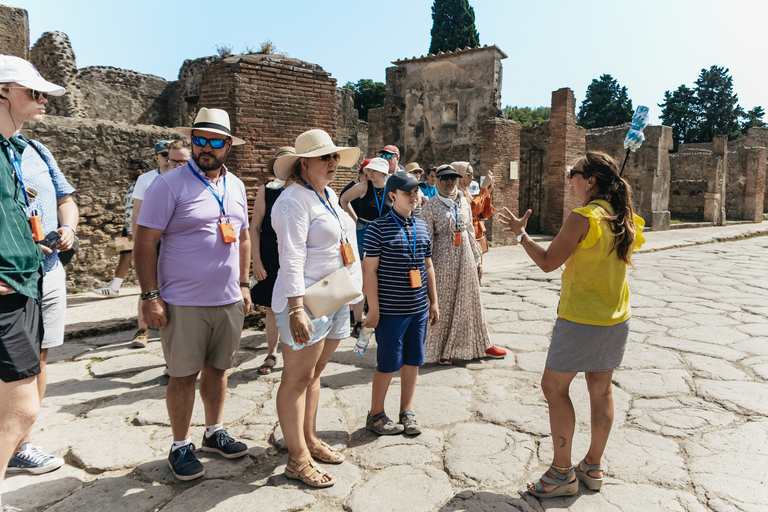 Vanuit Rome: Dagtrip Pompeii en de Vesuviusberg met lunchPompeii & Vesuvius met kegelwandeling