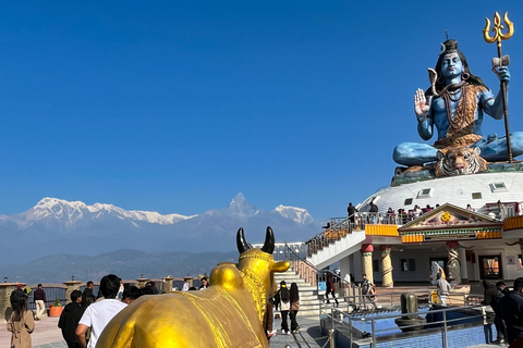 博卡拉：1日世界和平塔与湿婆神像徒步之旅博卡拉：一日世界和平塔与湿婆神像徒步之旅