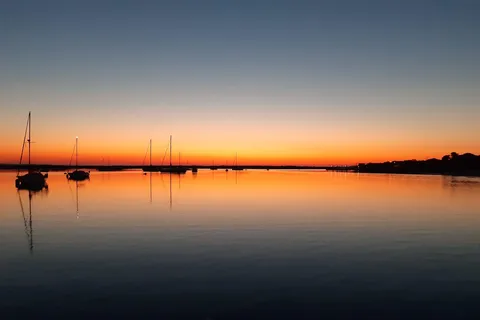 Faro: Passeio de barco ao pôr do sol na Ria Formosa